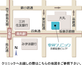 安井クリニック地図